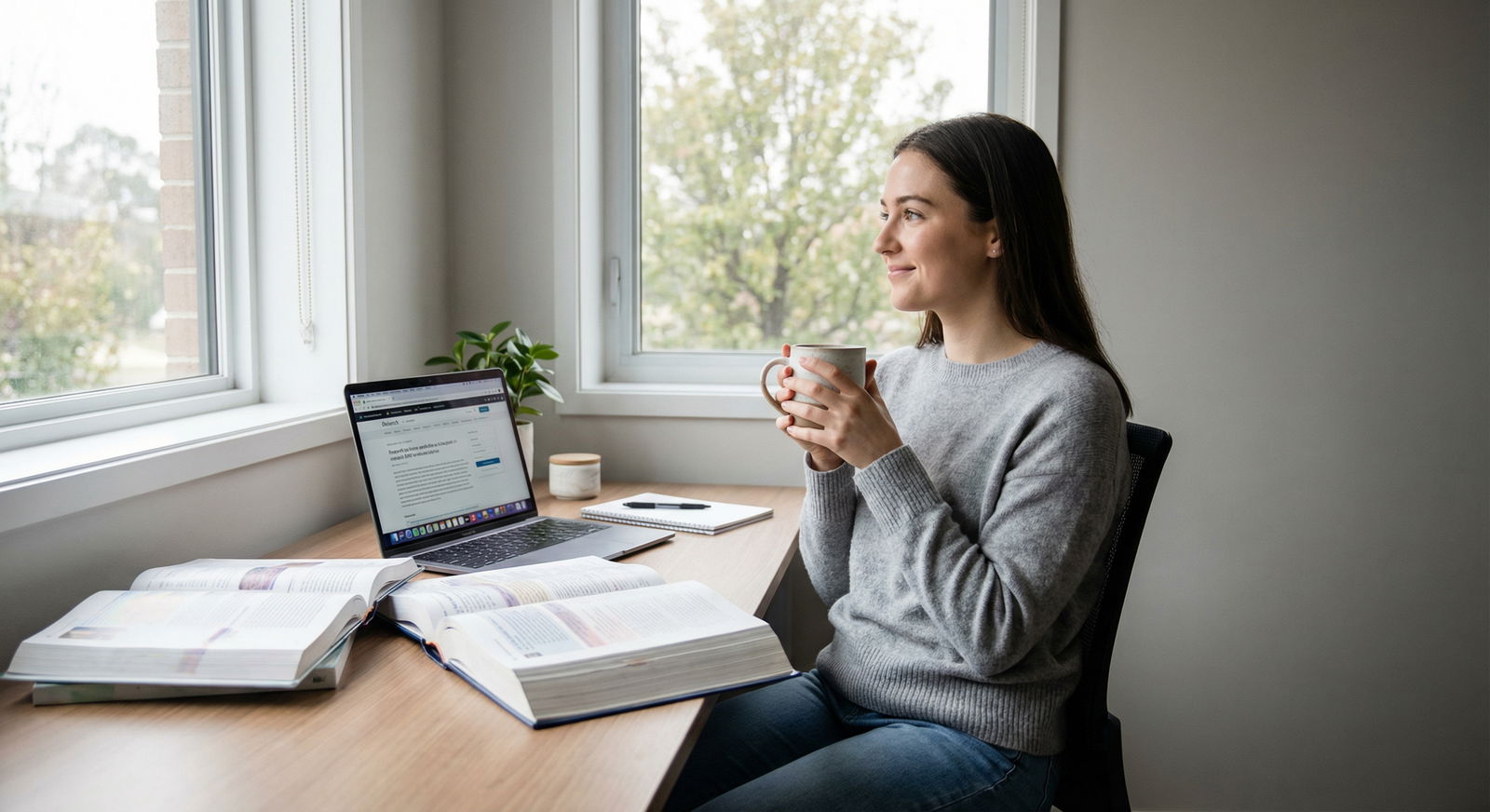 Medical student practicing self-care while studying - Match Day for Mastering Match Day: Essential Tips for Celebrating & Red