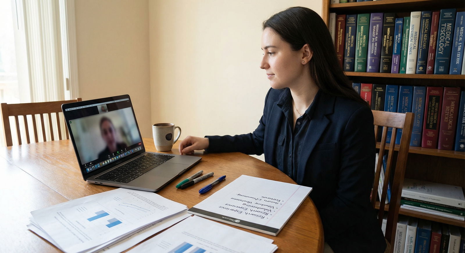 Confident residency applicant preparing for interviews - Residency Applications for Overcoming Red Flags: Building Resilience