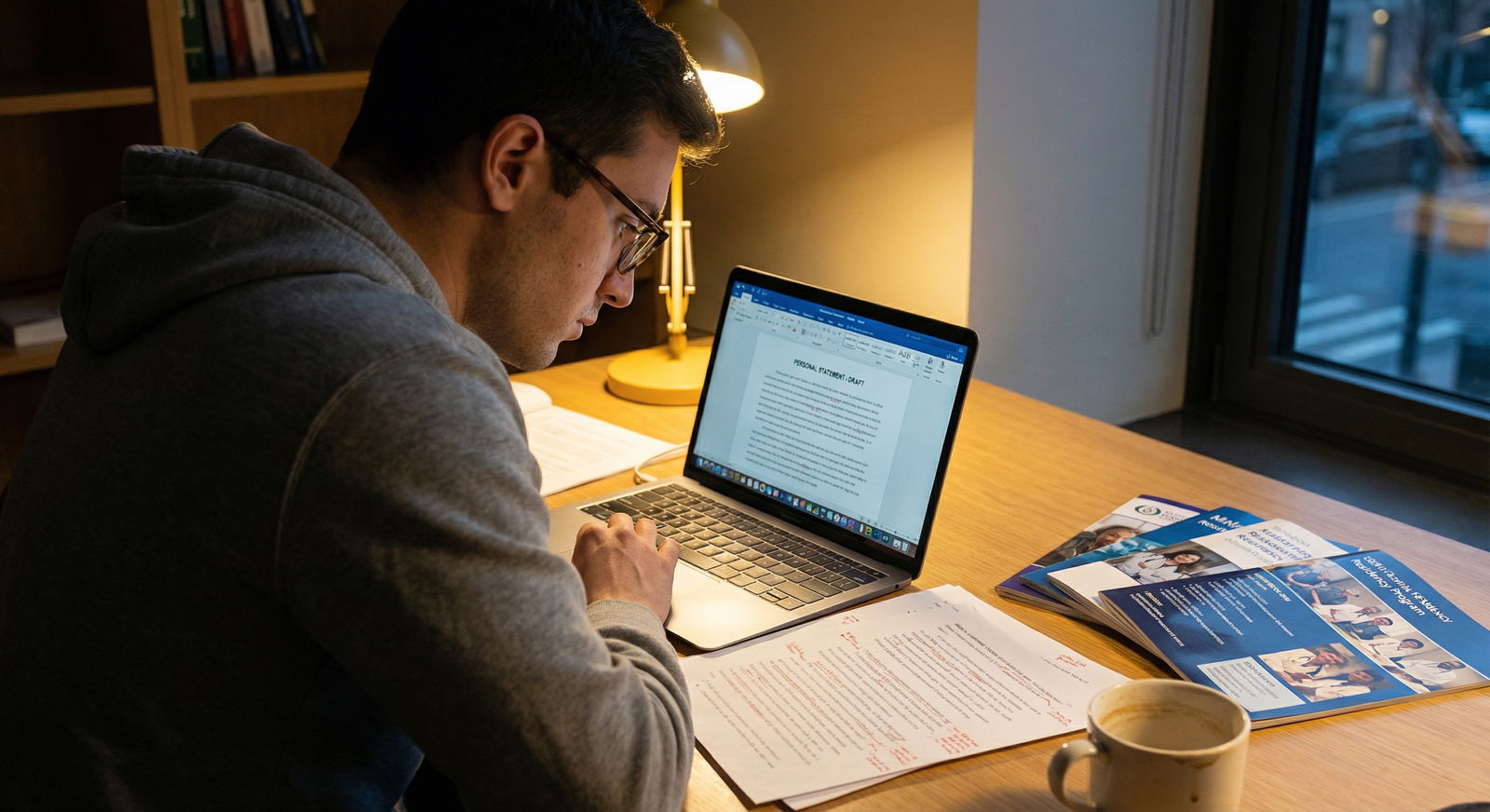 Medical student revising residency personal statement - Residency Application for Transforming Setbacks into Strengths: Your