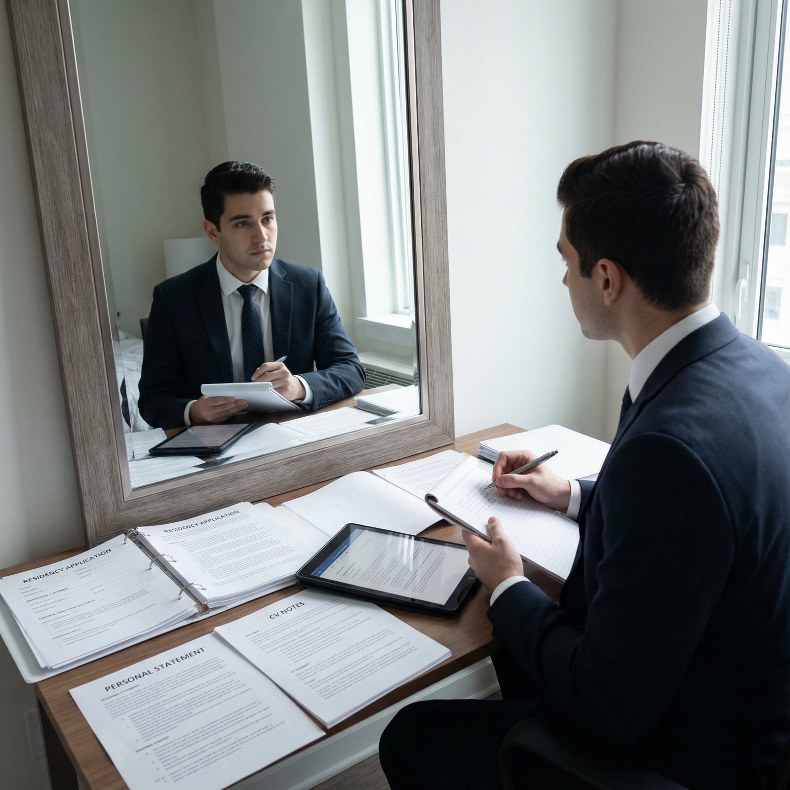 Medical applicant preparing to explain gap in residency interview - Residency Application for Mastering Your Residency Applic