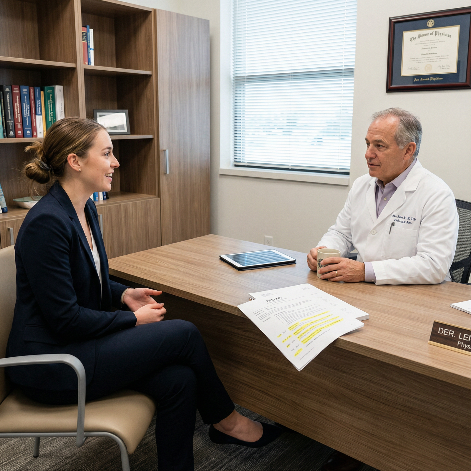 Residency applicant preparing for interview questions about application gaps - Residency Applications for Mastering Your Resi