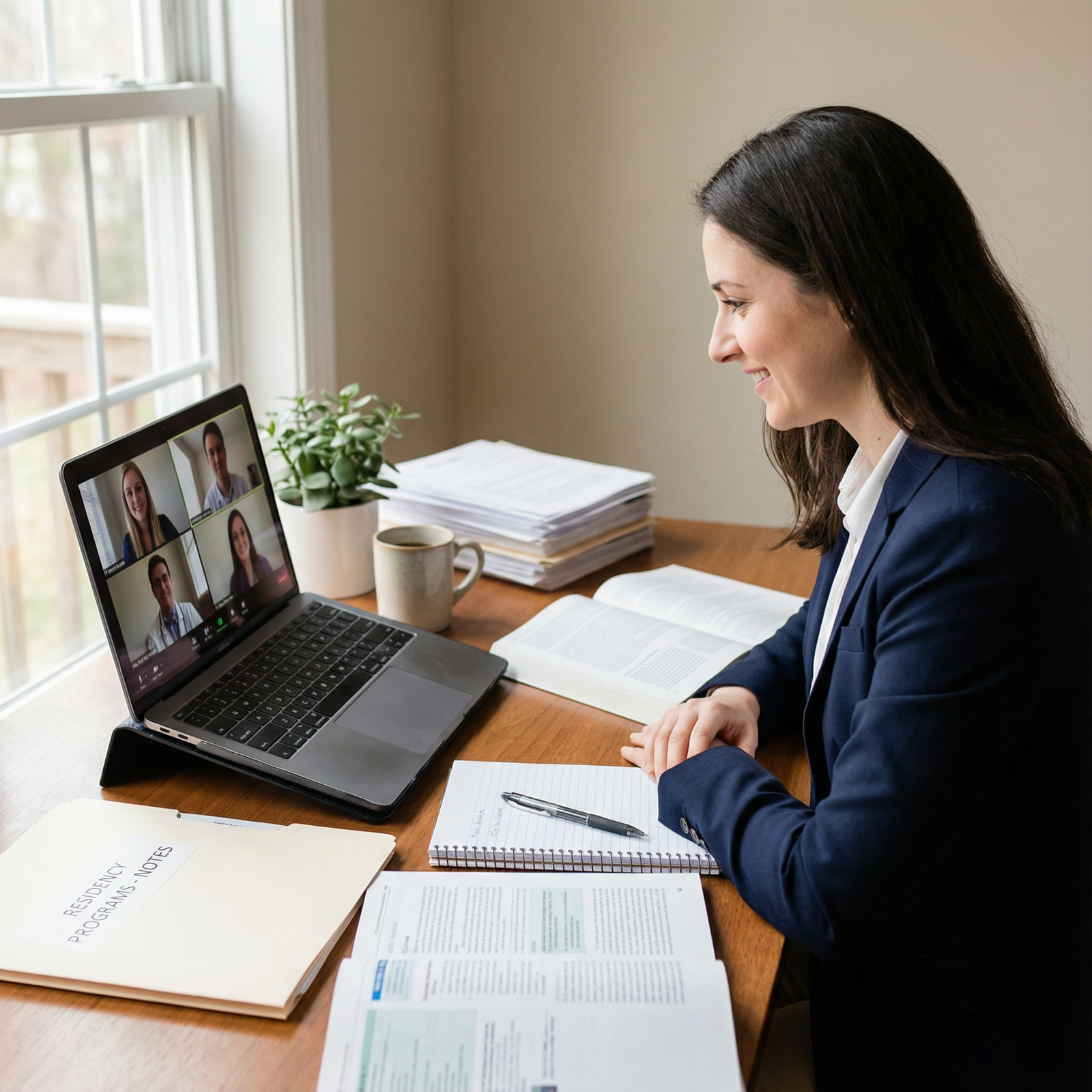 Residency applicant practicing interview skills - Residency Application for Top Tips for Crafting a Flawless Residency Applic