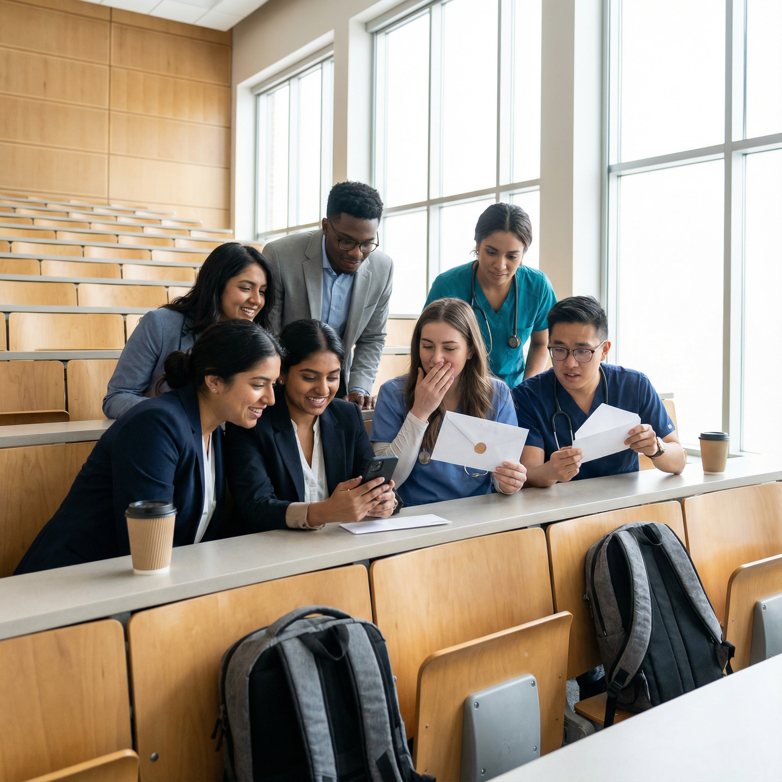 Medical students awaiting Residency Match Day results - Residency Match Day for Navigating Residency Match Day: Essential Ins