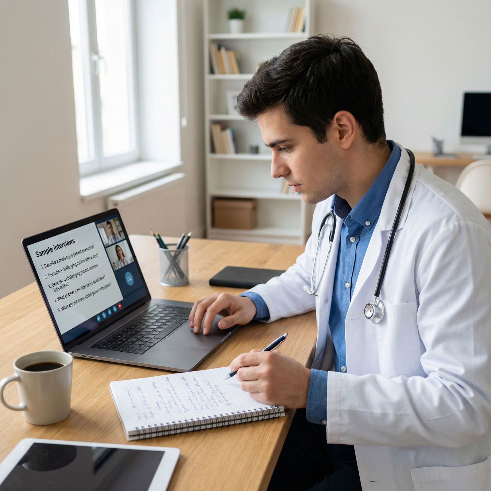 Medical student preparing for residency interview - residency interviews for Ace Your Residency Interviews: Essential Strateg