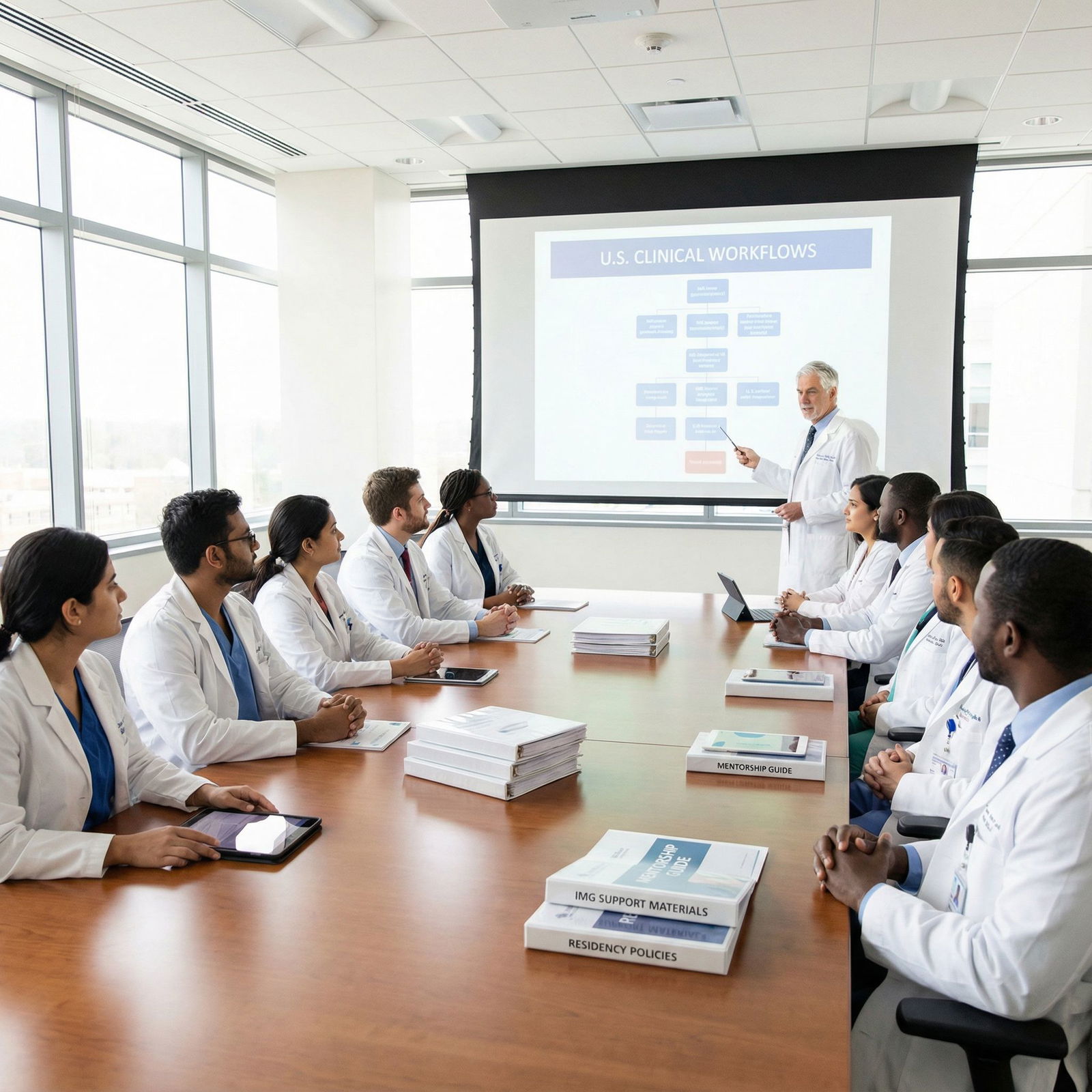 Resident orientation and mentorship session for IMGs - IMGs for Top IMG-Friendly Residency Programs: Essential Policies for S