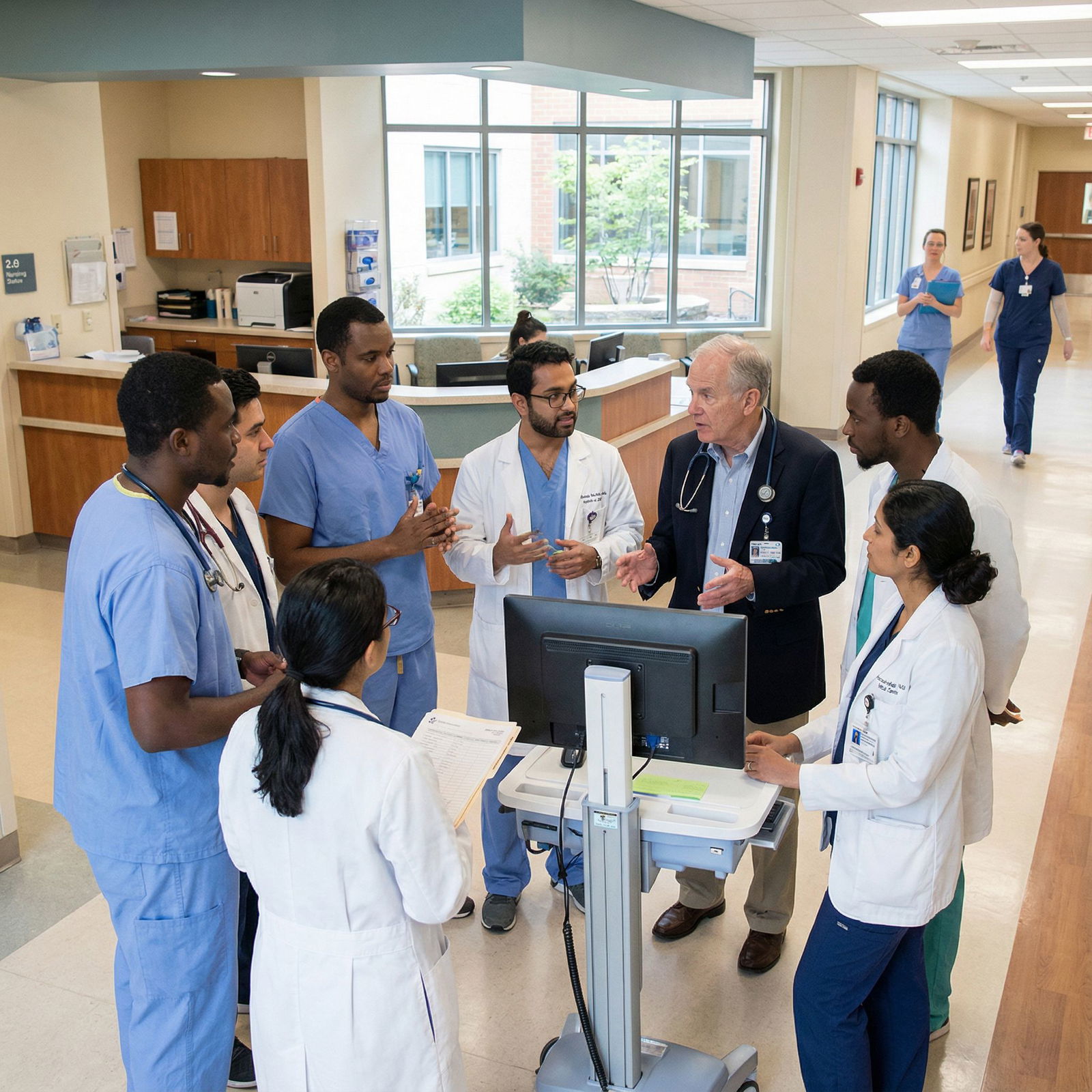 IMG residents training in a community hospital setting - IMG-friendly residency for Unlocking Opportunities: Top IMG-Friendly