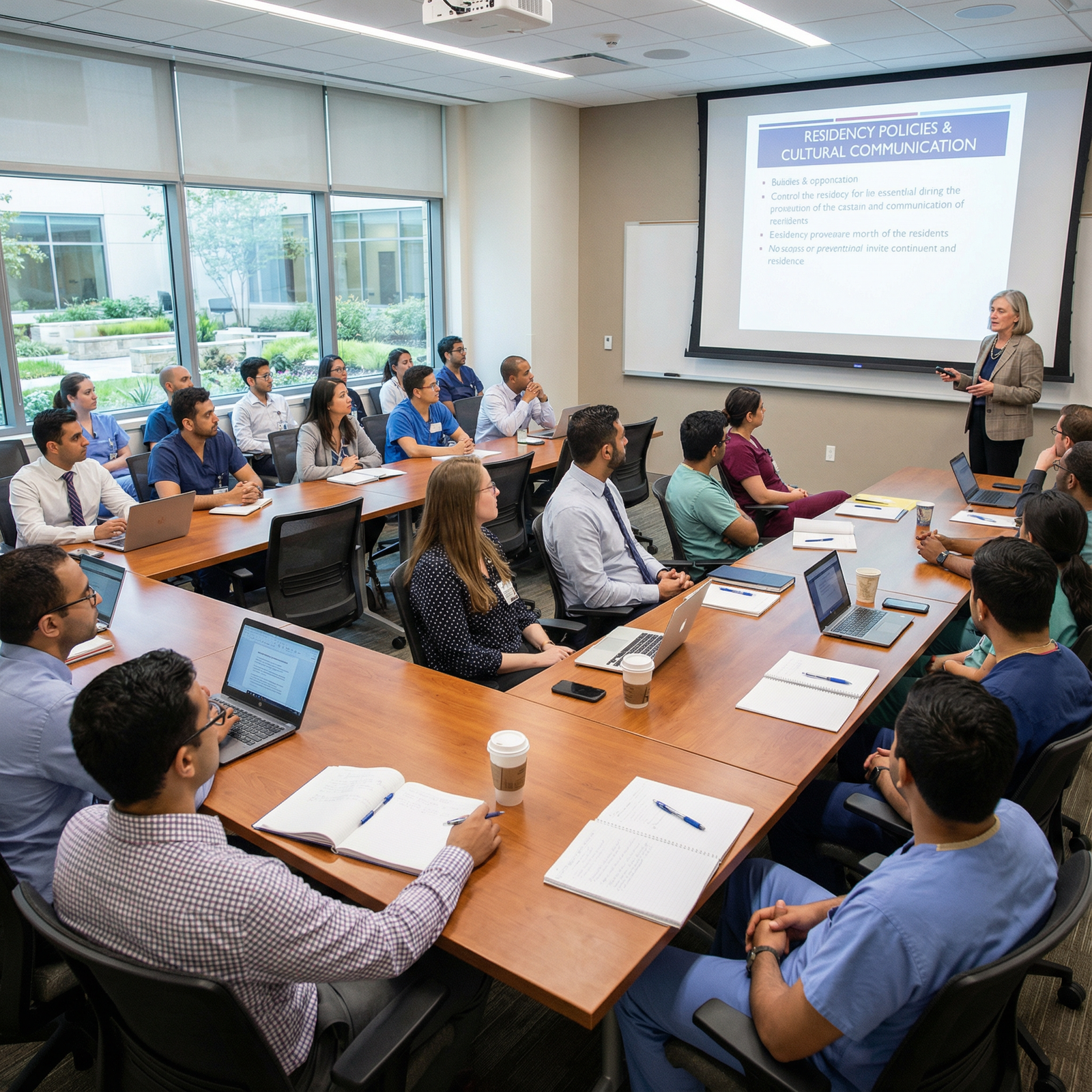 Residency orientation for international medical graduates in a teaching hospital - IMG-friendly residency for Unlocking IMG-F