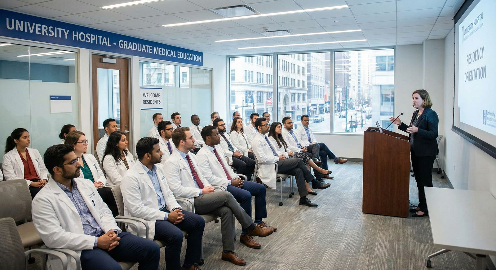 International medical graduates starting residency orientation - International Medical Graduates for Top IMG-Friendly Residen