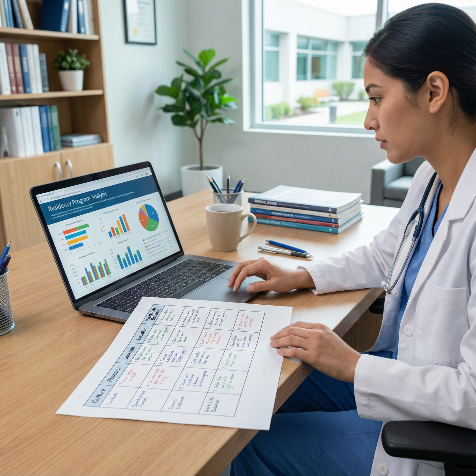 Medical student comparing residency program factors - Residency Rankings for Mastering Residency Rankings: Propel Your Medica