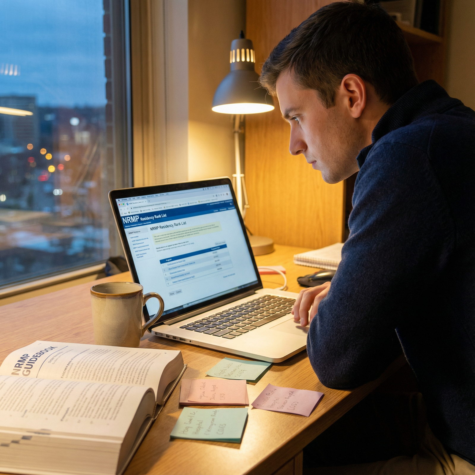 Resident finalizing residency rank list before submission - Residency Rankings for Mastering Residency Rankings: Essential St