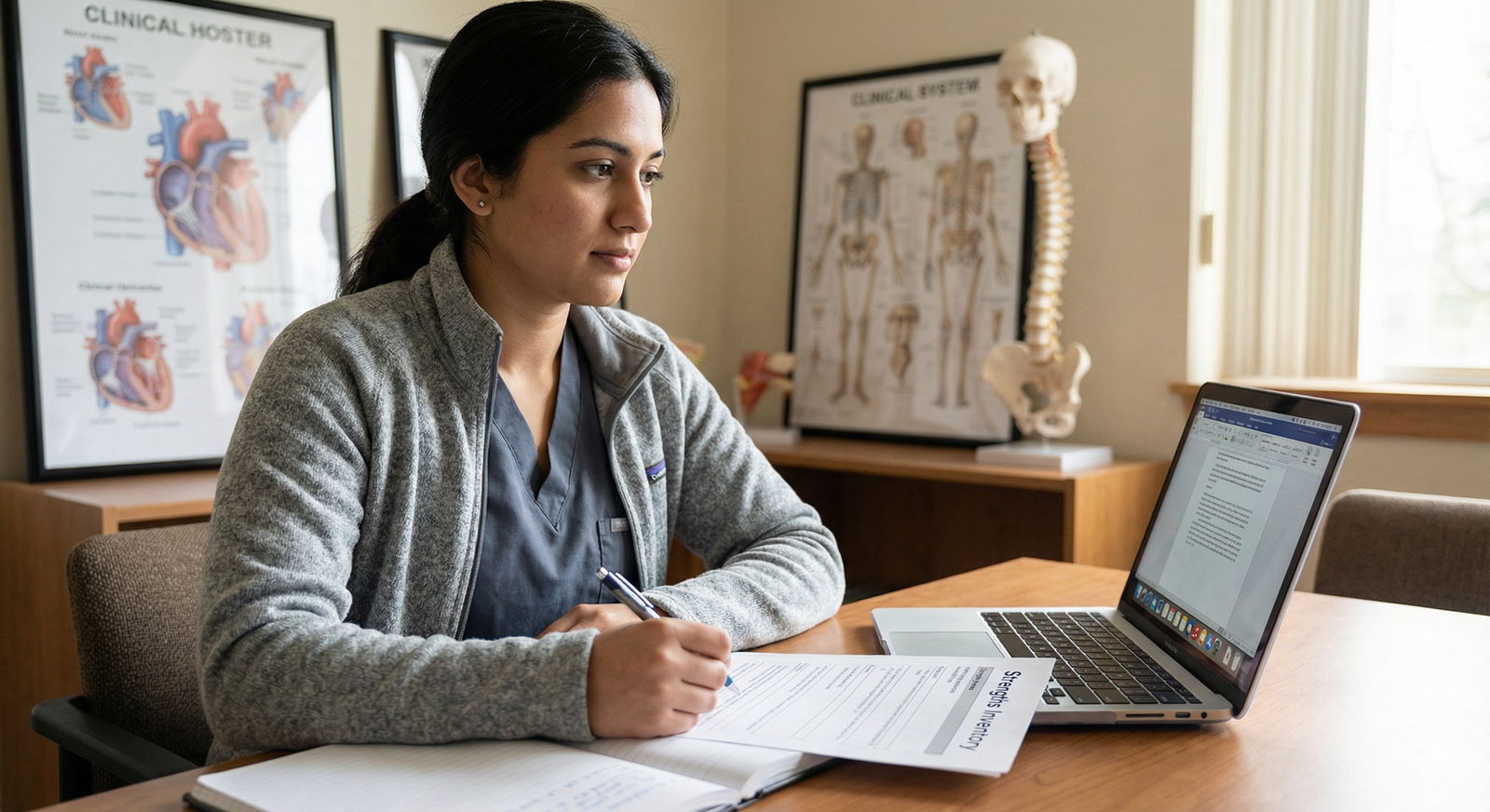 Medical student reflecting on strengths and experiences for residency application - USMLE for Elevate Your Residency Applicat