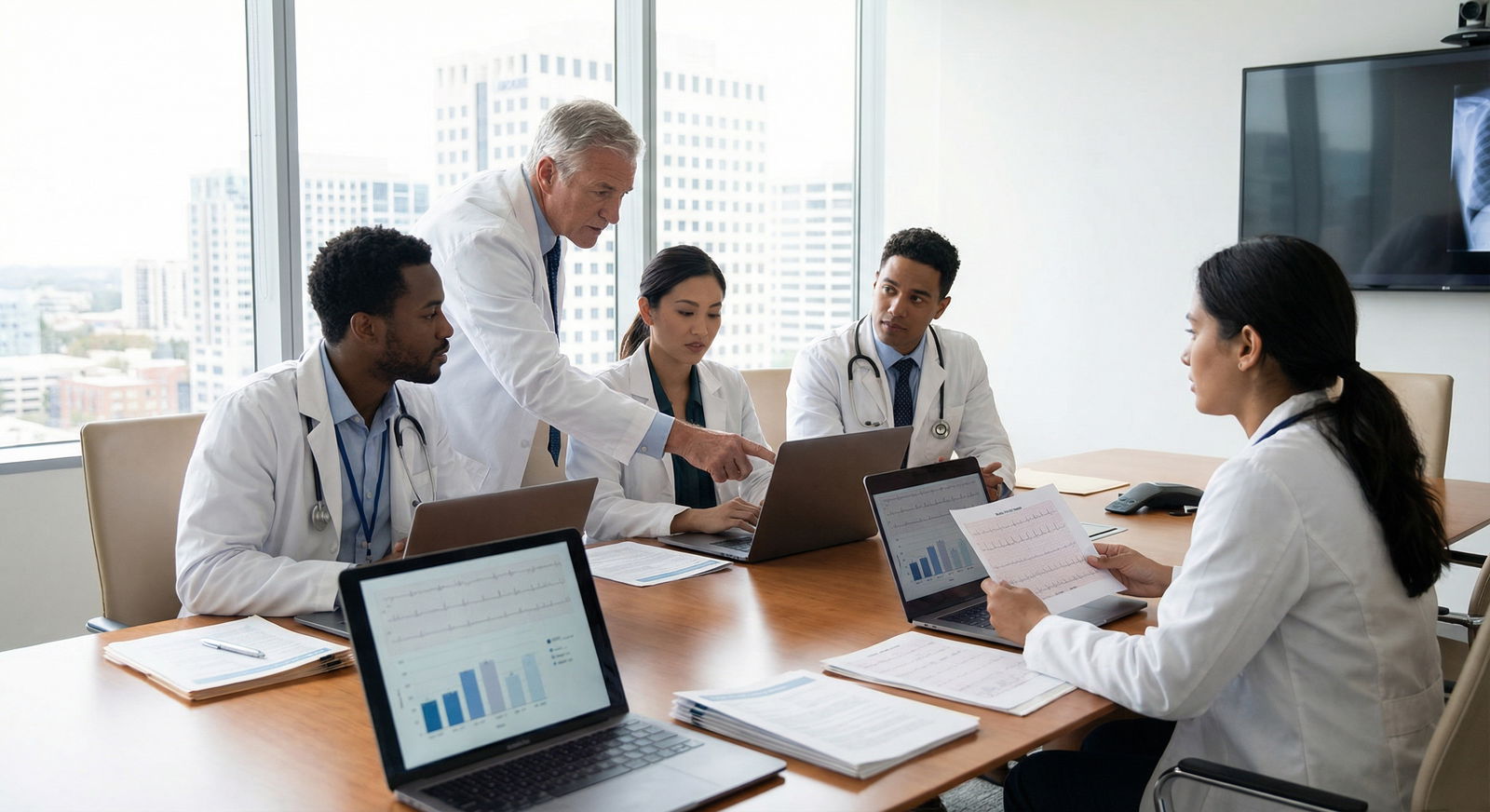 International medical graduates collaborating during U.S. clinical rotation - International Medical Graduates for Mastering U