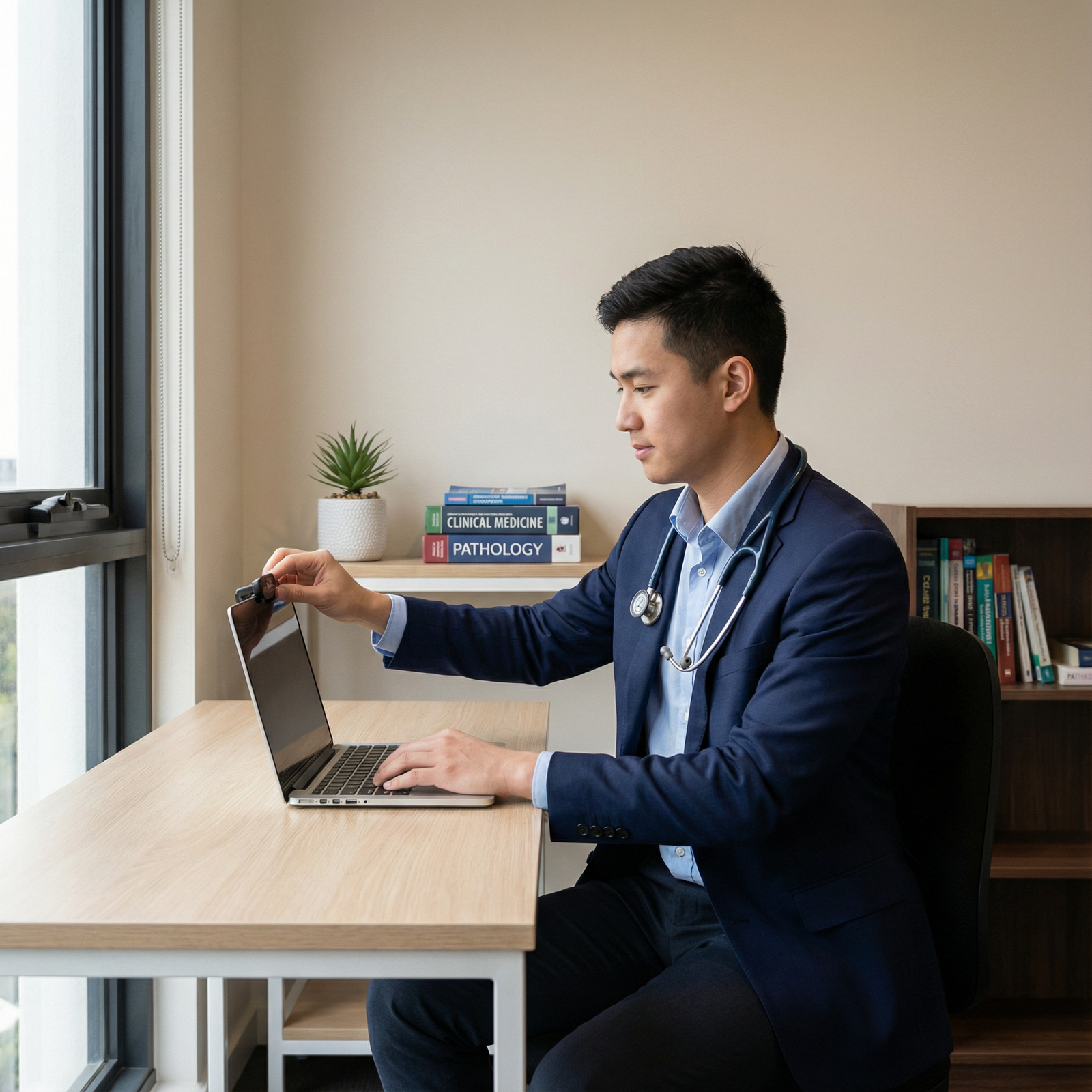 Mastering Your Video Interview Background for Residency Success