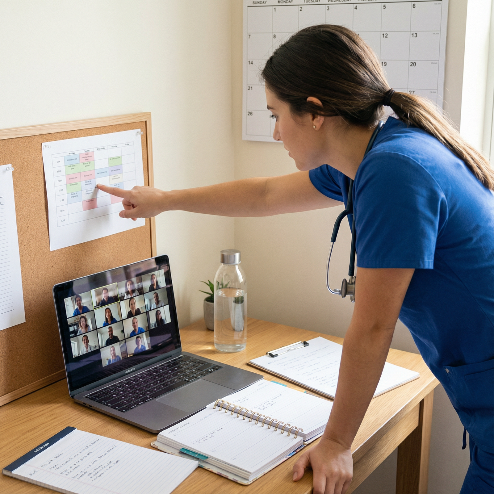 Medical student preparing for virtual residency interview day - Residency Interviews for Ace Your Virtual Residency Interview