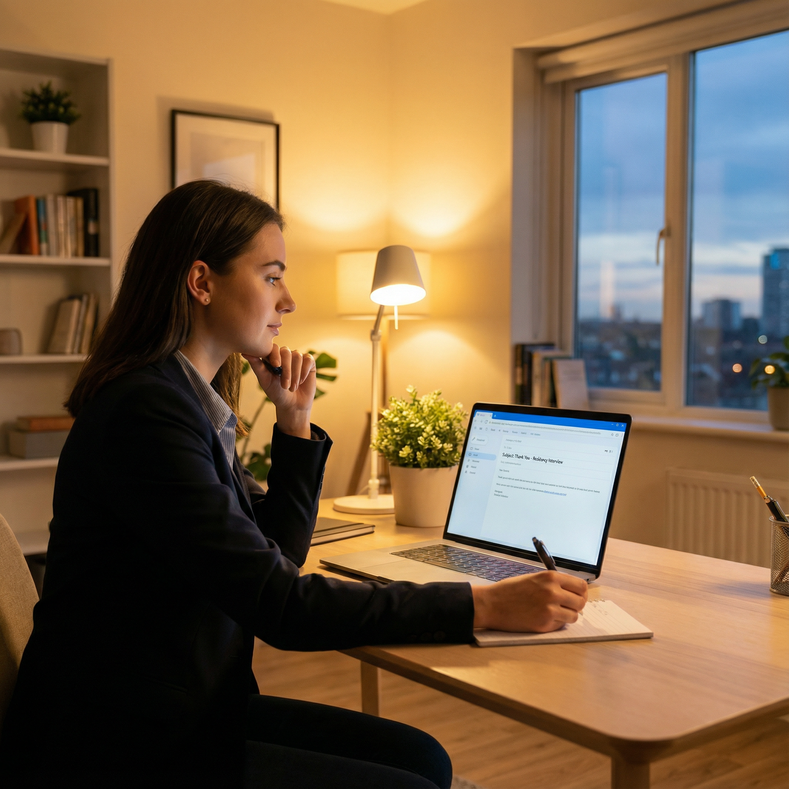 Medical student sending post-interview thank you emails Medical student sending post-interview thank you emails - Virtual Interviews for Mastering Virtual Interviews: Leverage Techn