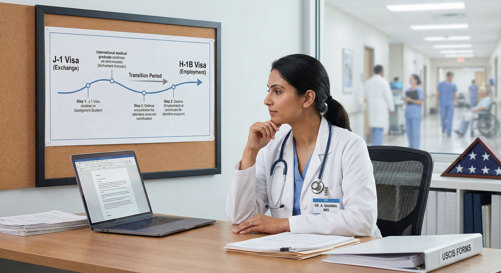 Essential Guide for IMGs: Transitioning from J-1 to H-1B Visa