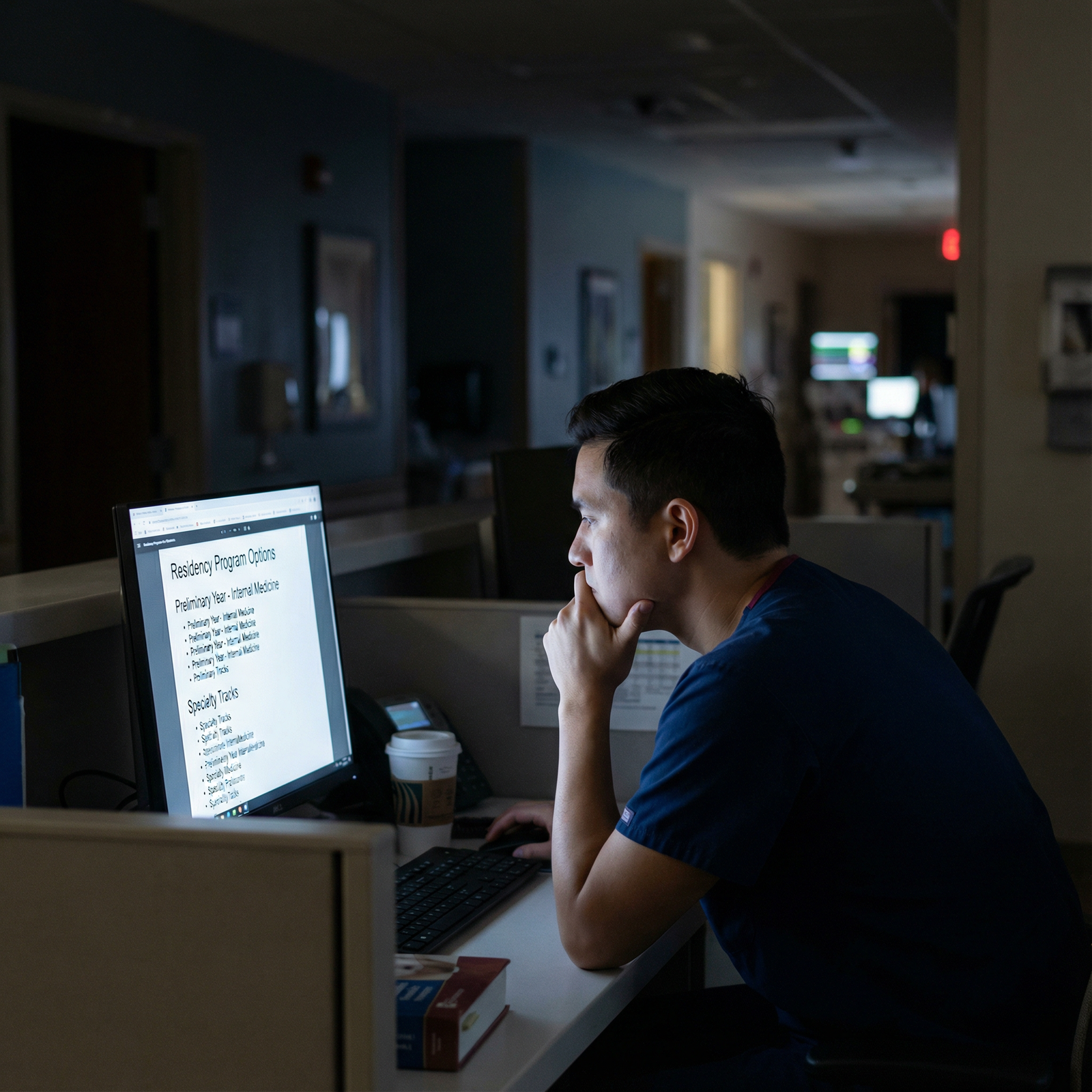 Resident physician reflecting on specialty choices and preliminary year options - Medical Residency for Unlocking the Benefit