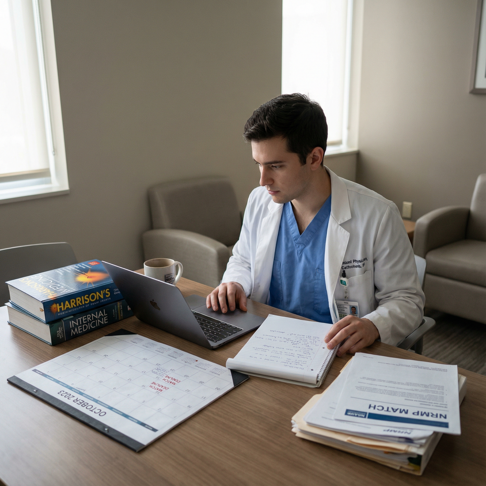 Resident studying and planning medical career - Residency Tips for Mastering Your Preliminary Year: Essential Residency Tips