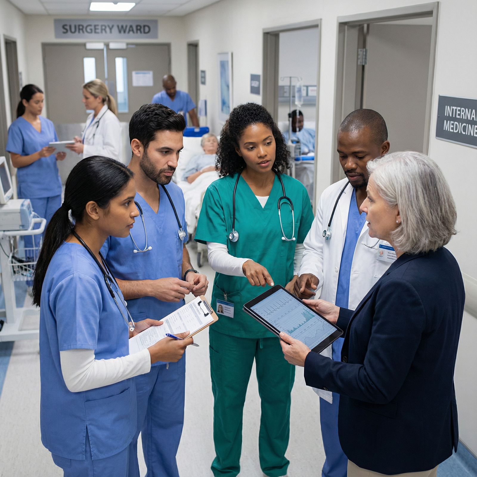 Residents gaining broad clinical experience during a preliminary year - medical residency for Navigating Residency: Is a Prel