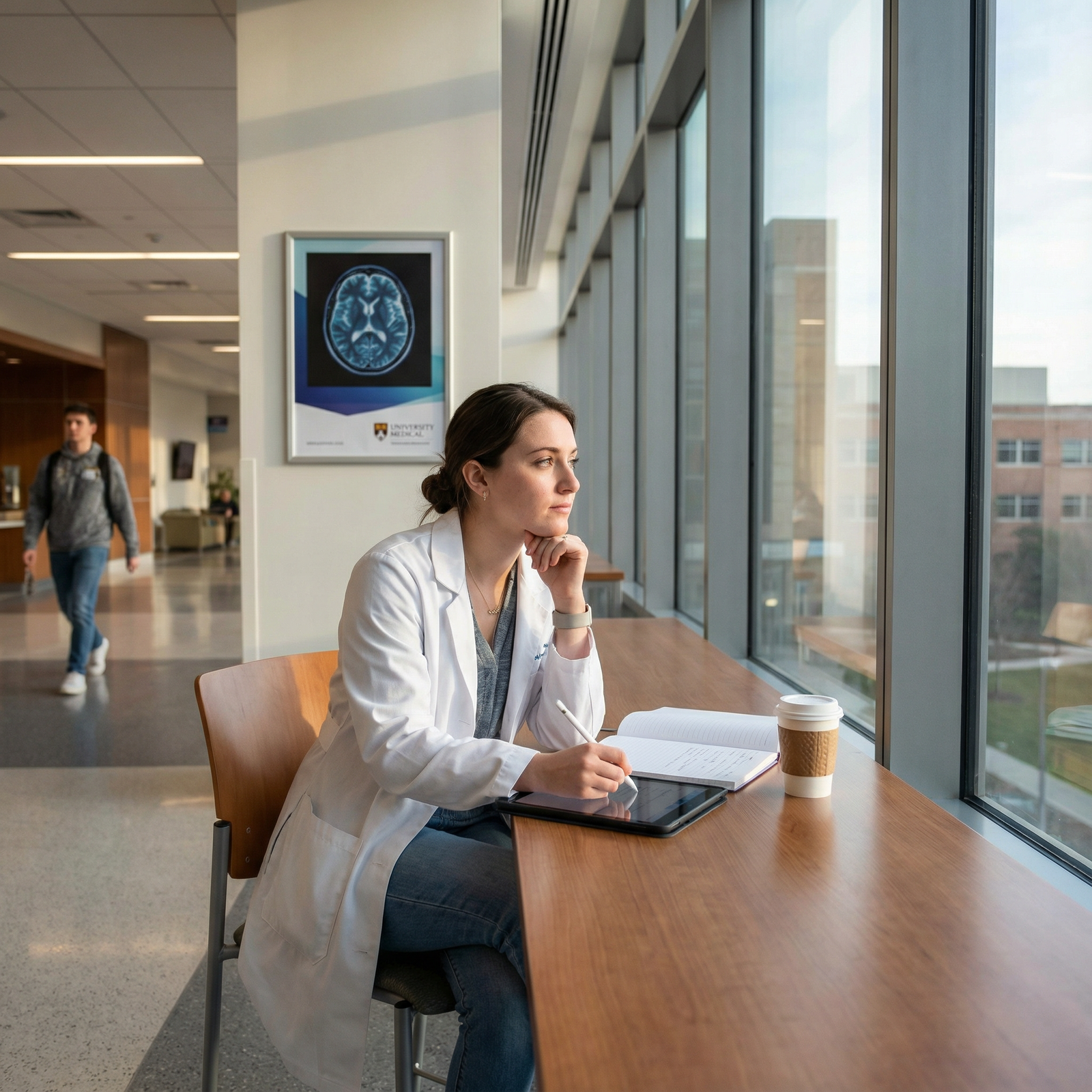 Medical student reflecting on values and career direction - Personal Branding for Mastering Personal Branding for an Impactfu