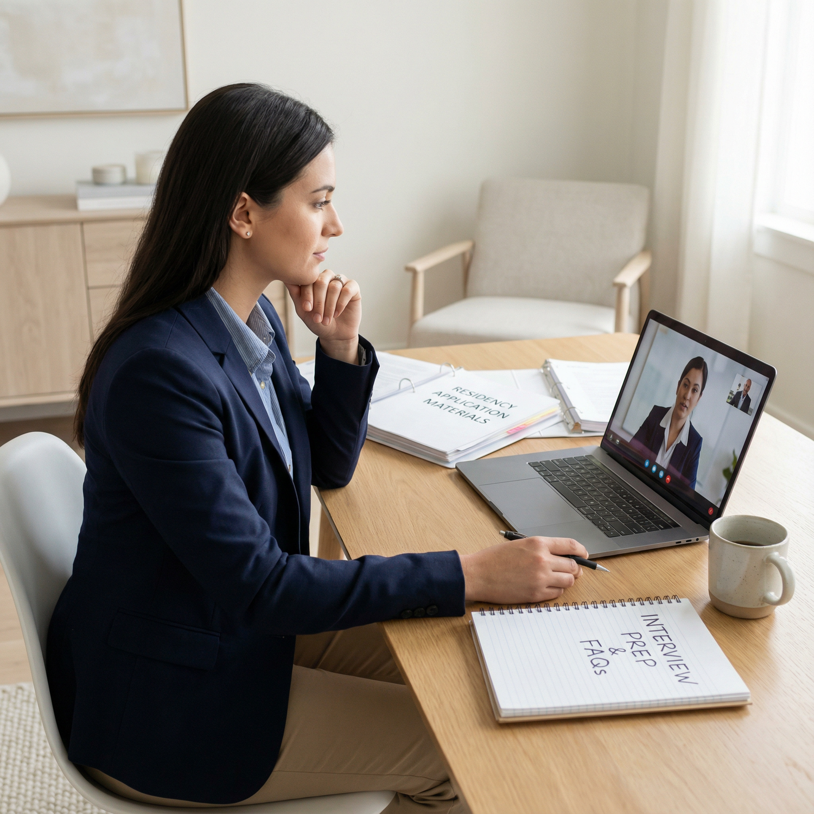 Residency applicant preparing for interview and FAQ review - Personal Branding for Mastering Personal Branding for an Impactf