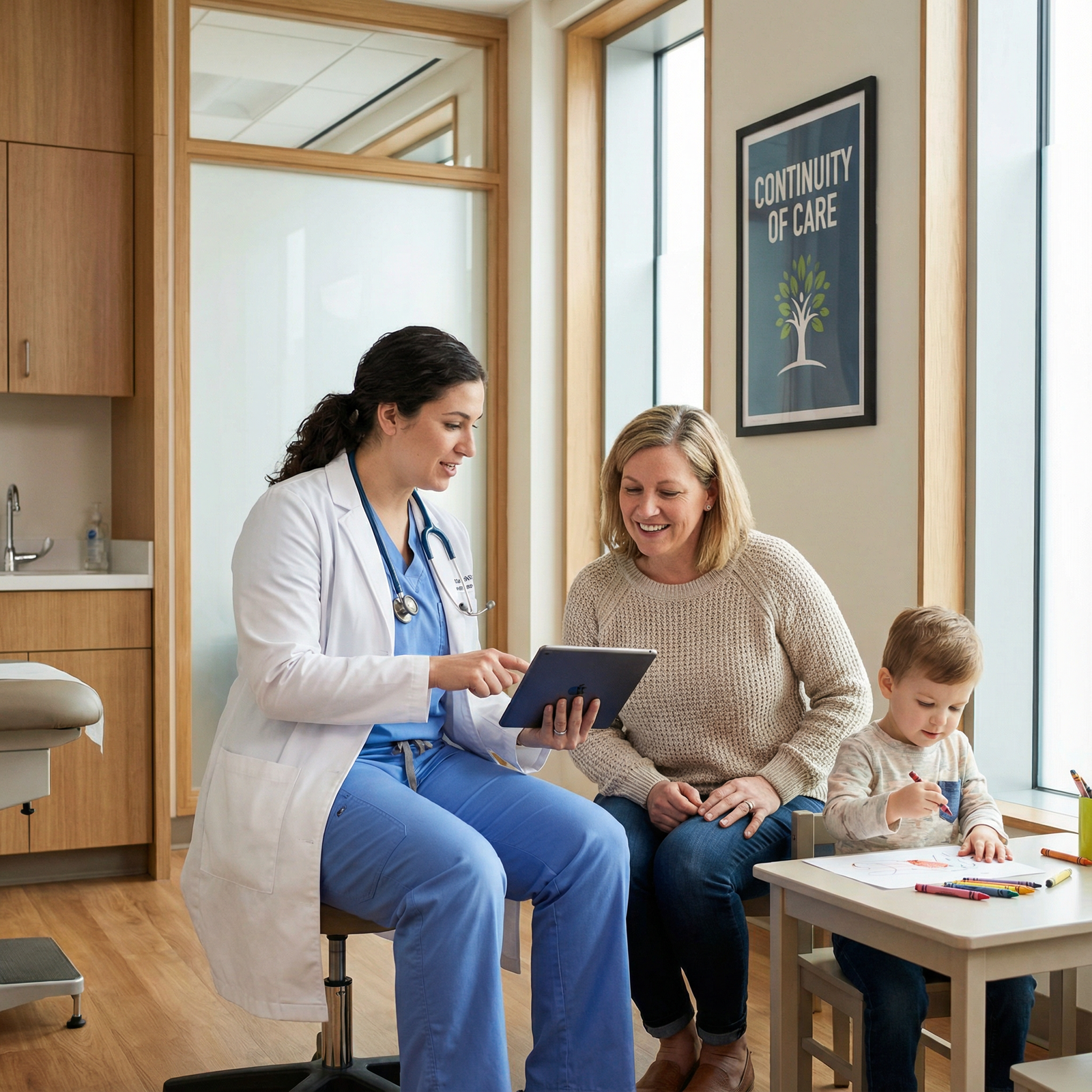 Family medicine resident counseling a patient Family medicine resident counseling a patient - Family Medicine for Discover Family Medicine Residency: A Unique Path in Heal