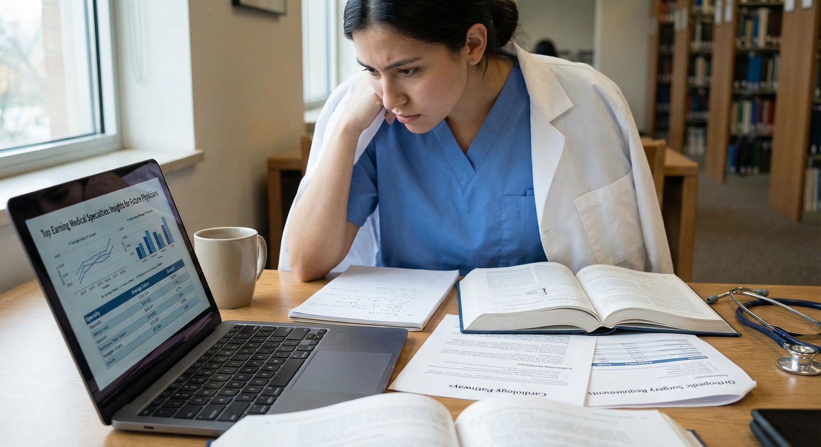Medical student planning specialty and career path - Medical Specialties for Top Earning Medical Specialties: Insights for Fu