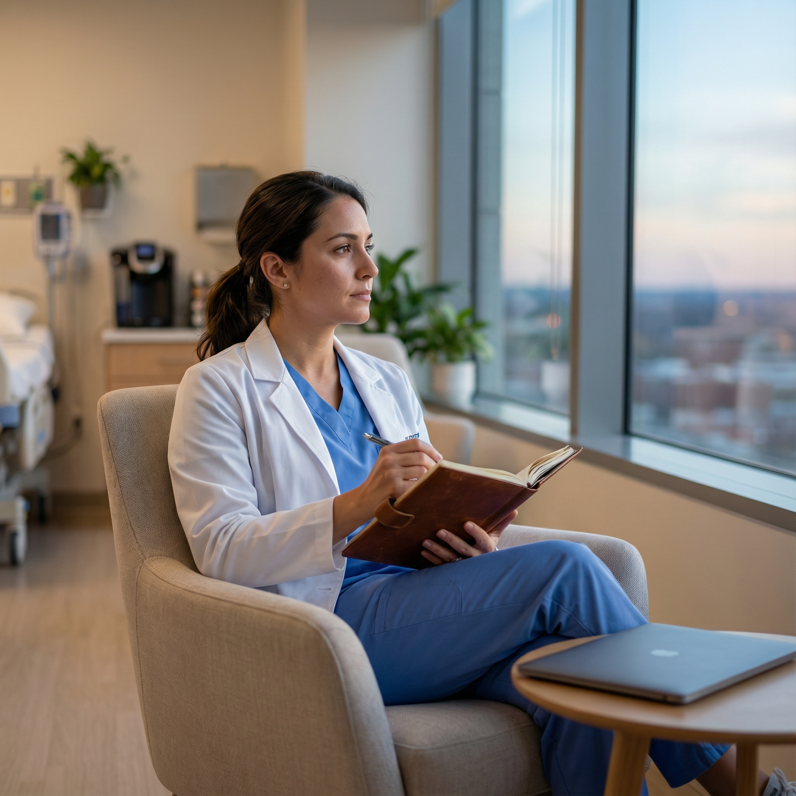 Medical resident reflecting on specialty choices and future career - medical specialties for Unlocking Your Future: Why Less