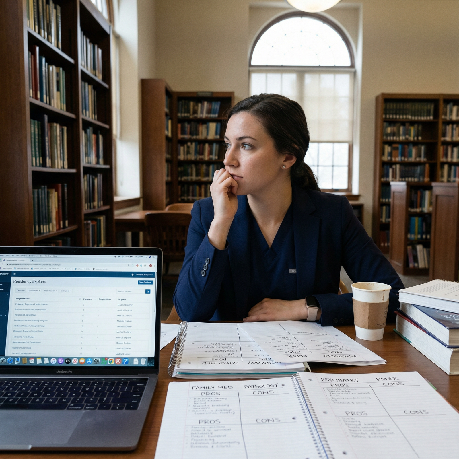 Medical resident evaluating lifestyle and career options before selecting a specialty Medical resident evaluating lifestyle and career options before selecting a specialty - Residency Programs for Discover the 1