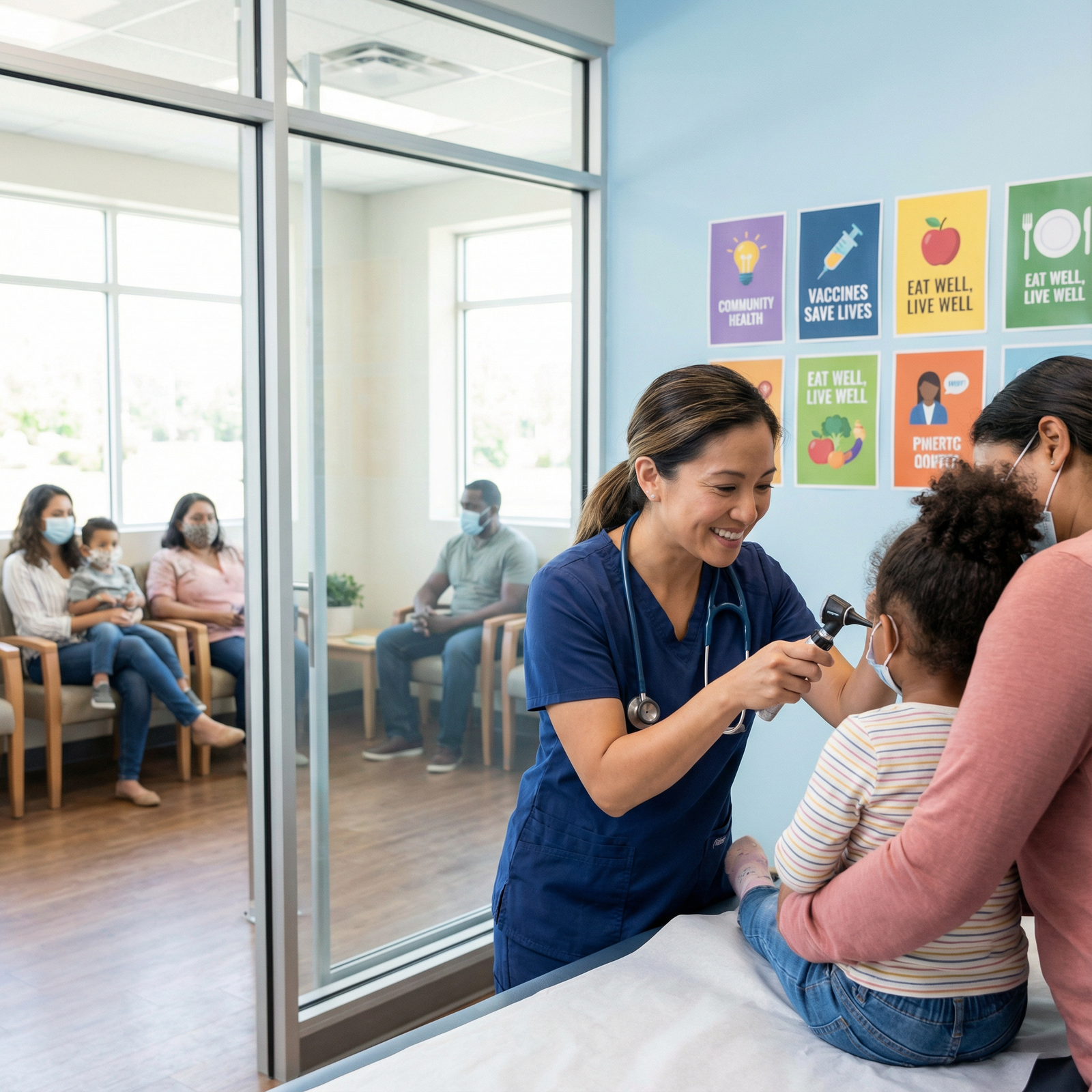 Family medicine physician working with a diverse patient population - medical specialties for Evaluating Low-Paying Medical S