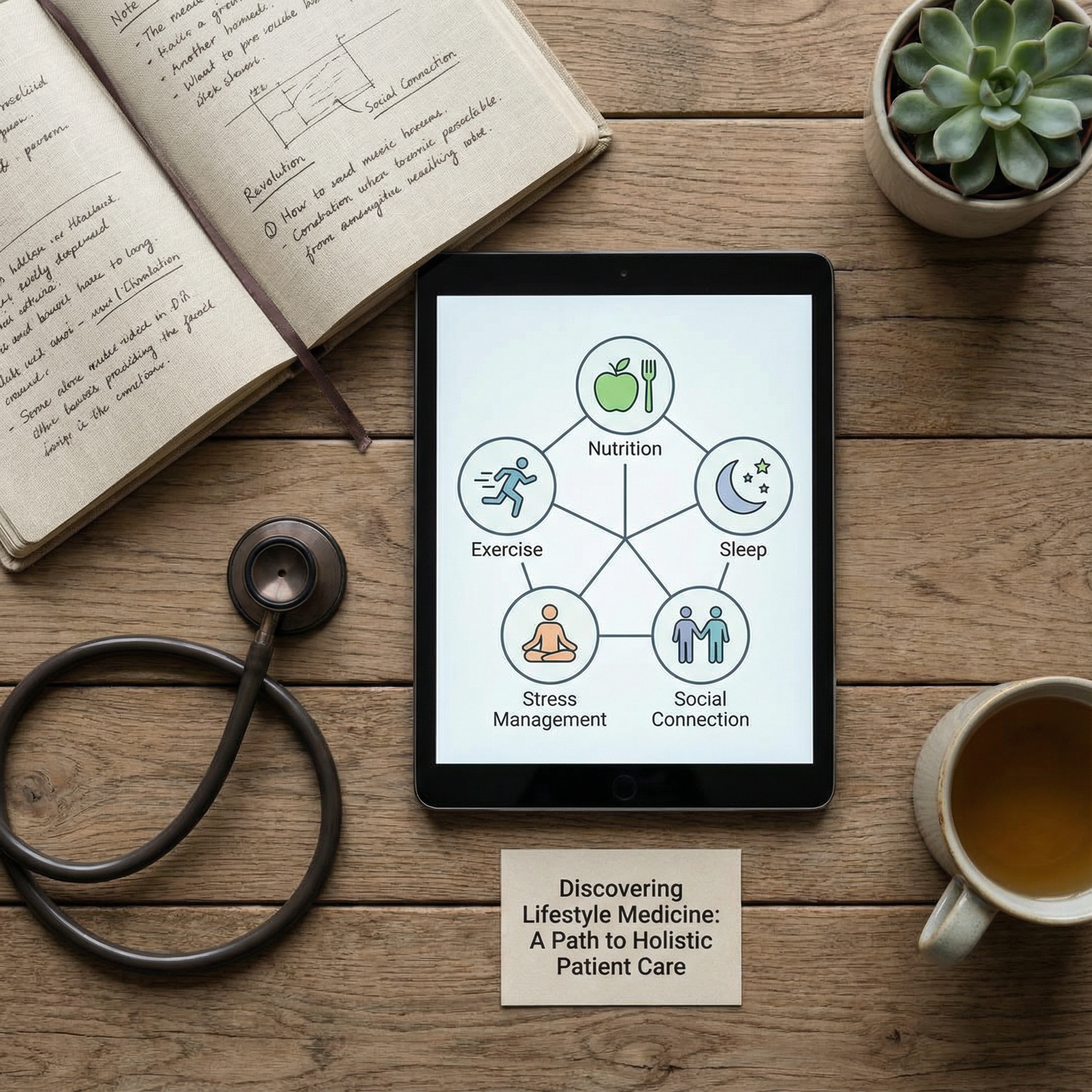 Holistic lifestyle medicine concept with icons Holistic lifestyle medicine concept with icons - lifestyle medicine for Discovering Lifestyle Medicine: A Path to Holistic Pa