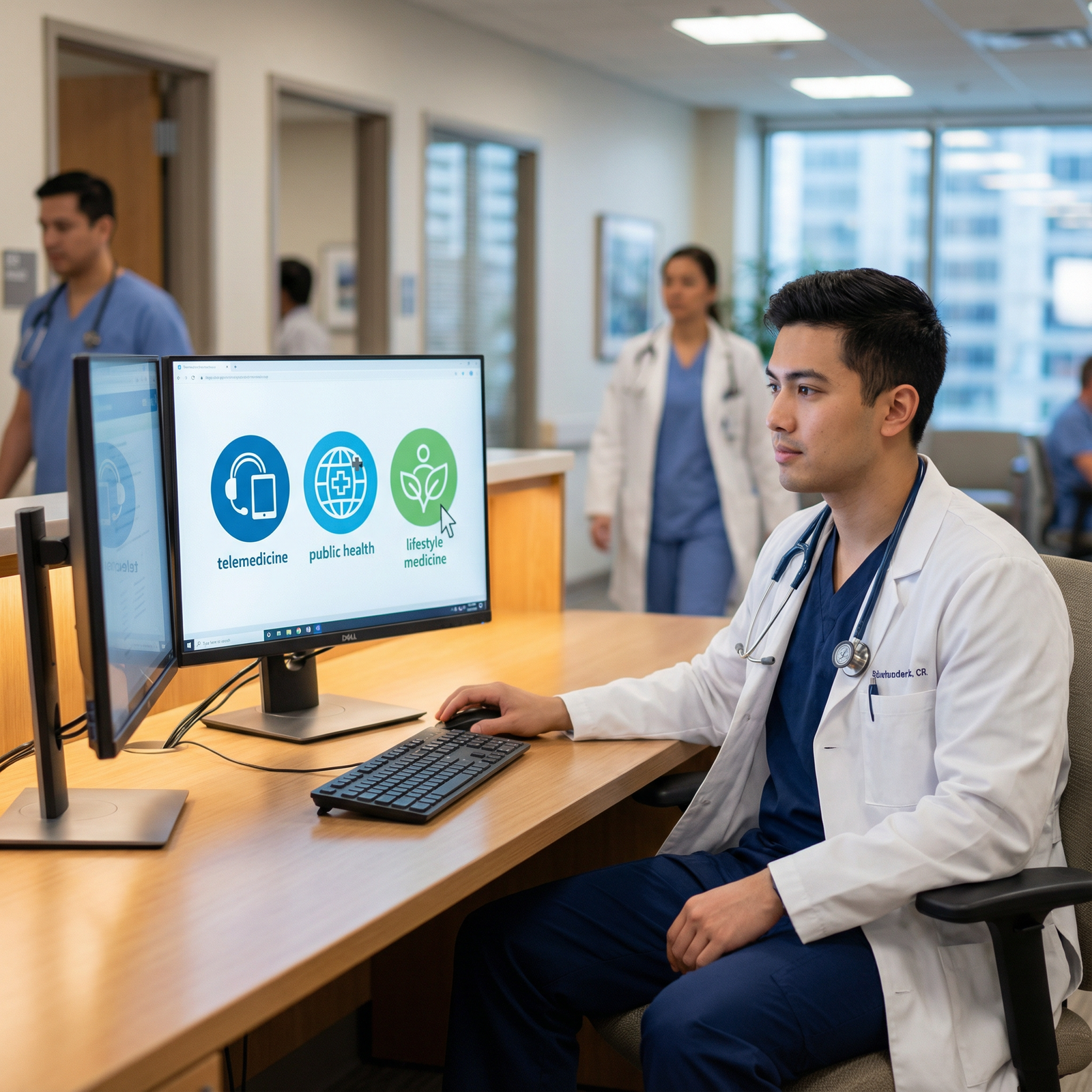 Medical resident exploring non-traditional specialties and telemedicine Medical resident exploring non-traditional specialties and telemedicine - Non-Traditional Medicine for Embracing Non-Traditio