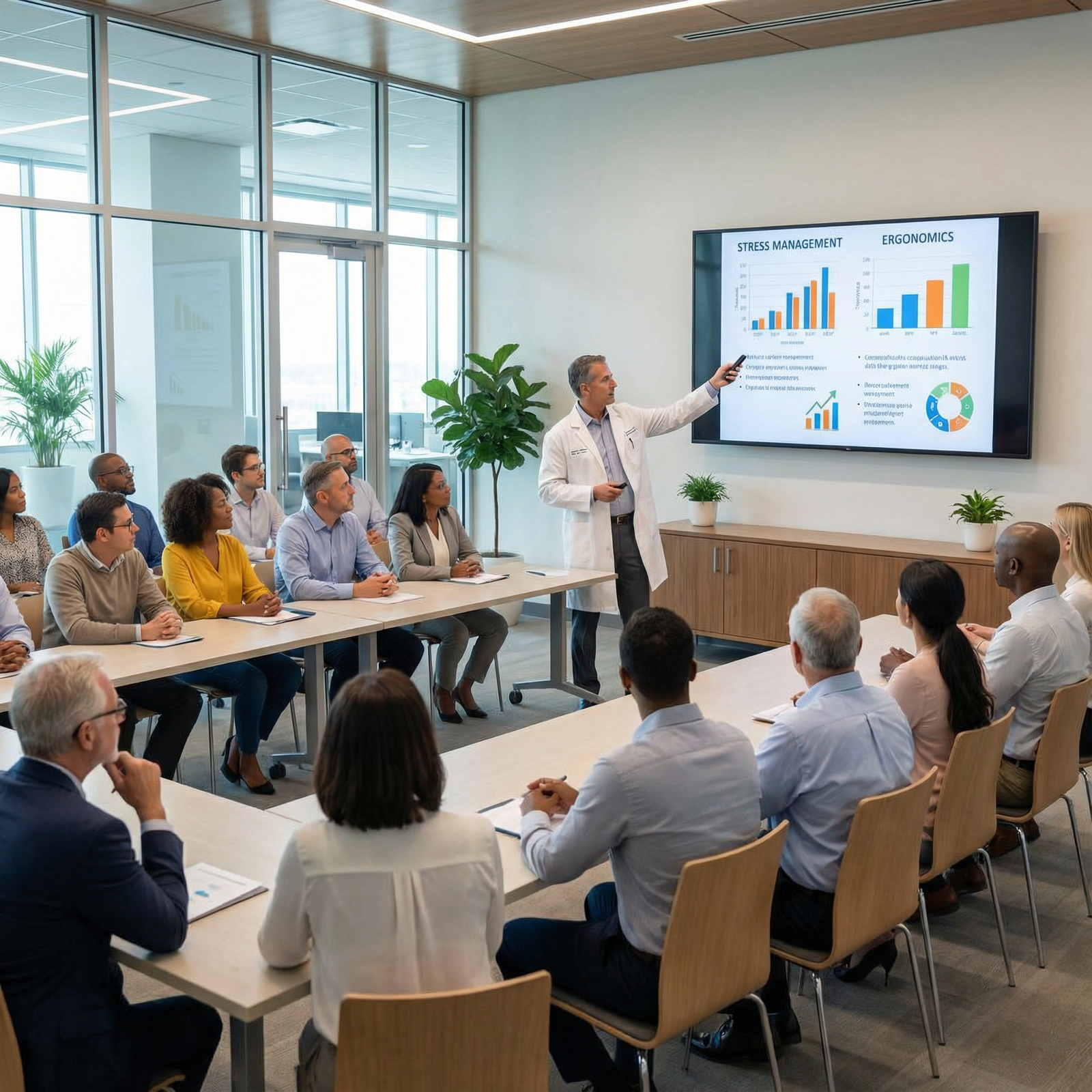 Occupational medicine physician leading workplace wellness training Occupational medicine physician leading workplace wellness training - Occupational Medicine for Discover How Occupational Med