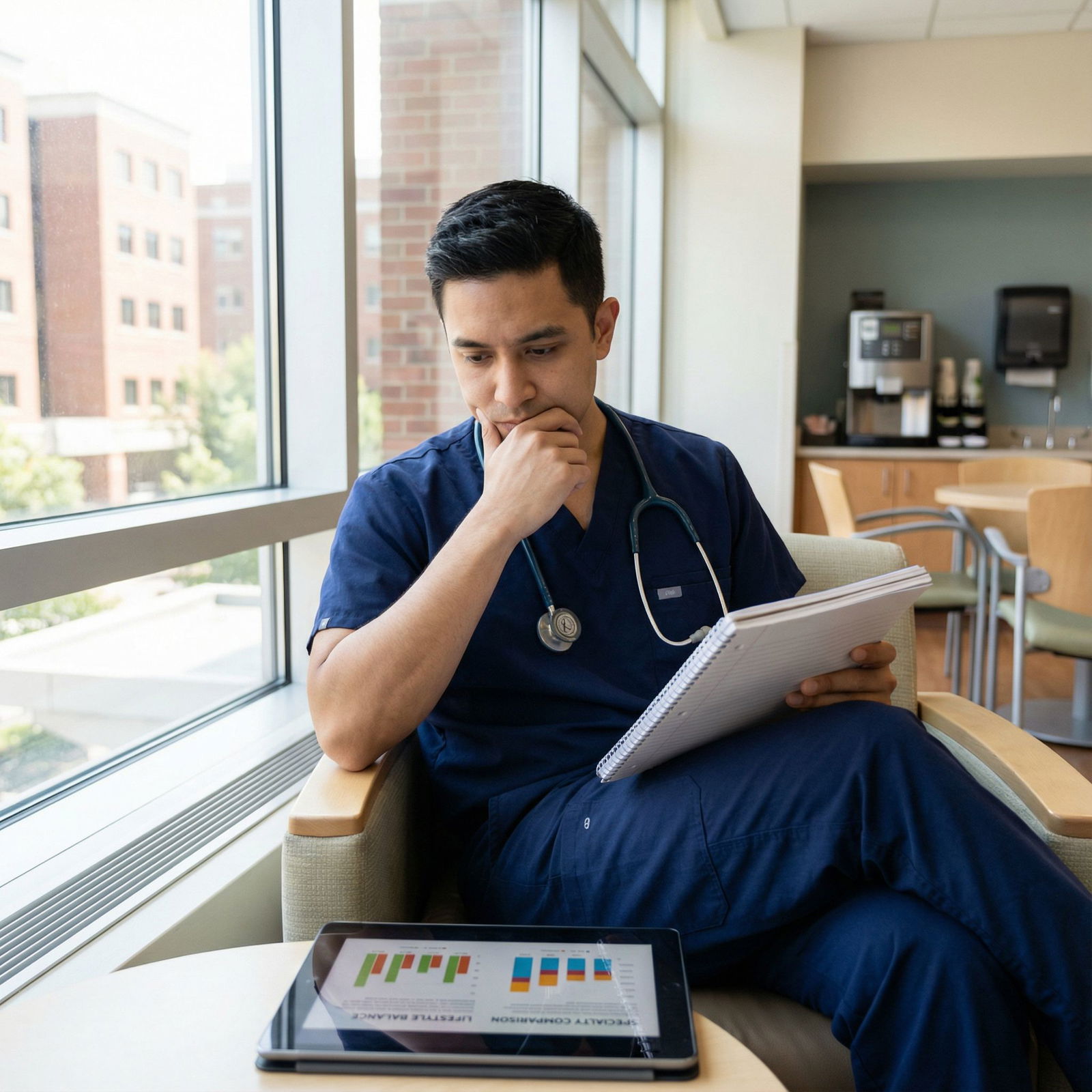 Resident reflecting on specialty choices and work-life balance Resident reflecting on specialty choices and work-life balance - medical specialties for Discovering the Best Medical Special