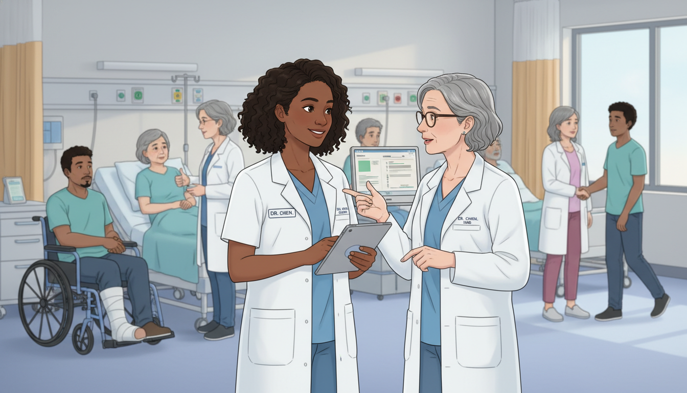 Caribbean IMG on clinical rotation in a hospital caring for diverse patients - Caribbean medical school residency for Low Ste