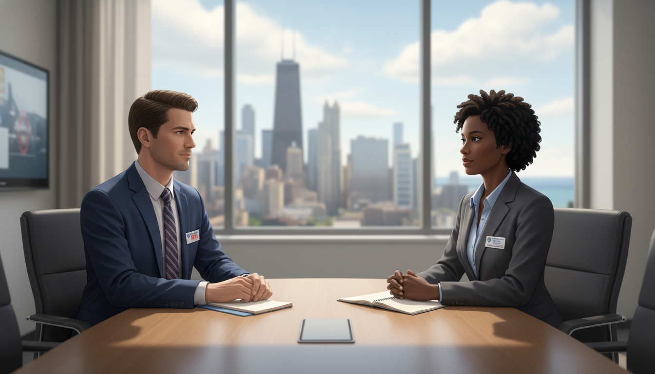 Residency interview at a Chicago teaching hospital Residency interview at a Chicago teaching hospital - Caribbean medical school residency for H-1B Sponsorship Programs for Car