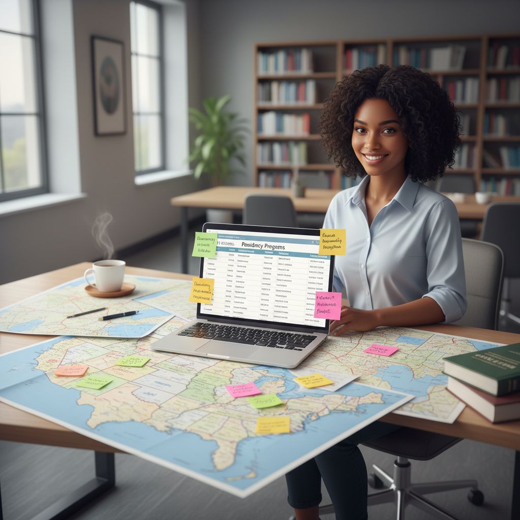 Map-based planning for residency applications by Caribbean IMG Map-based planning for residency applications by Caribbean IMG - Caribbean medical school residency for Geographic Flexibilit