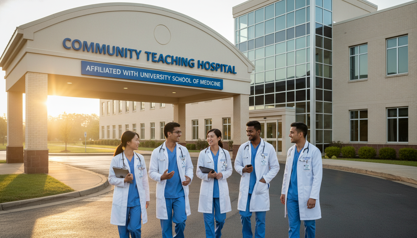 Community-based residency hospital welcoming international graduates Community-based residency hospital welcoming international graduates - Caribbean medical school residency for H-1B Sponsorshi