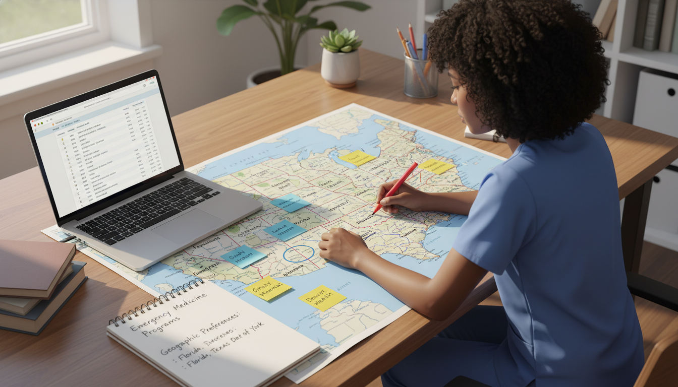 Map-based planning for residency applications by a Caribbean IMG Map-based planning for residency applications by a Caribbean IMG - Caribbean medical school residency for Geographic Flexibil