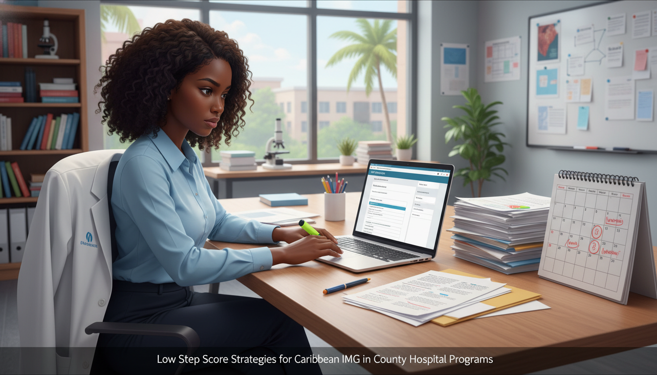 Caribbean IMG preparing residency application materials - Caribbean medical school residency for Low Step Score Strategies fo