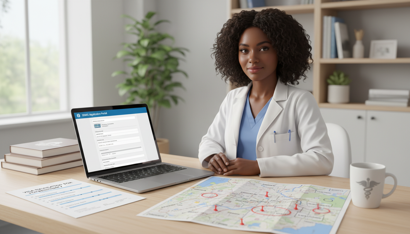 Caribbean IMG studying immigration timelines with Dallas-Fort Worth map Caribbean IMG studying immigration timelines with Dallas-Fort Worth map - Caribbean medical school residency for Visa Navigat