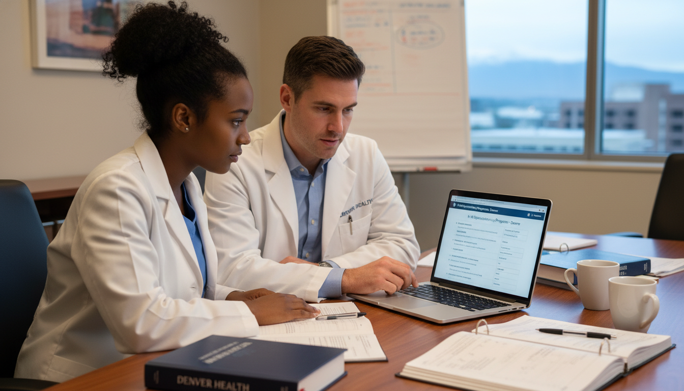 Caribbean IMG meeting with mentor to discuss H-1B residency options Caribbean IMG meeting with mentor to discuss H-1B residency options - Caribbean medical school residency for H-1B Sponsorship