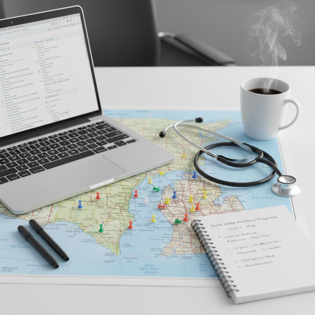 Map-based residency planning for Caribbean IMG in Great Lakes region Map-based residency planning for Caribbean IMG in Great Lakes region - Caribbean medical school residency for Geographic Flex