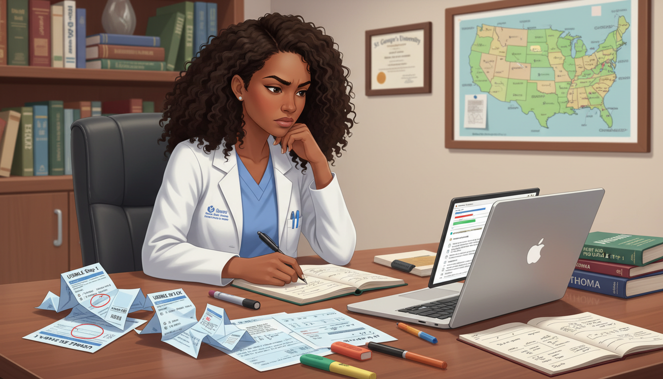 Caribbean IMG studying and analyzing Step performance - Caribbean medical school residency for Low Step Score Strategies for