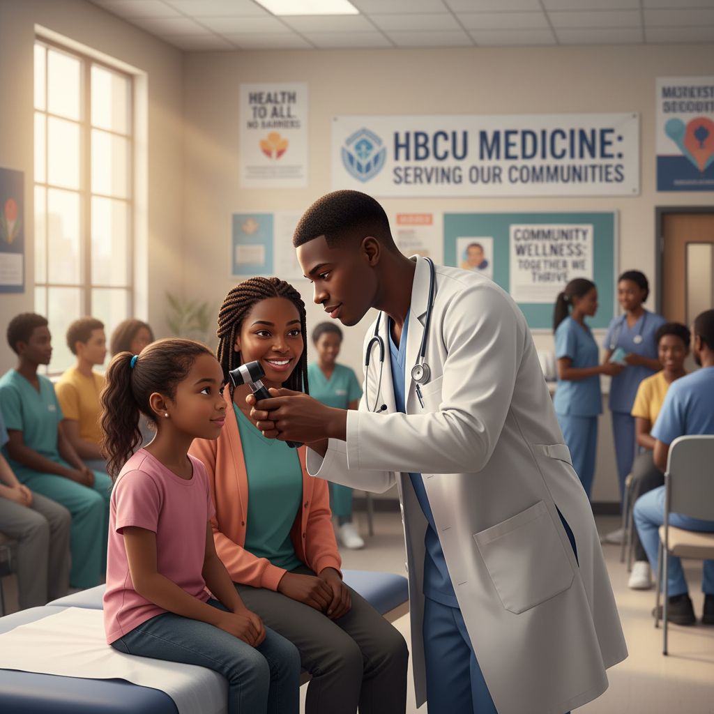 Caribbean IMG resident working in an underserved clinic at an HBCU-affiliated hospital Caribbean IMG resident working in an underserved clinic at an HBCU-affiliated hospital - Caribbean medical school residency f