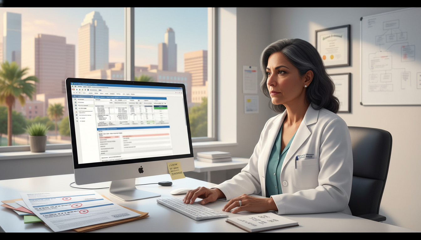 Residency program director reviewing applications focusing on board scores and experiences - Caribbean medical school residen