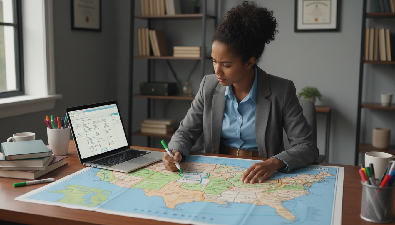 Caribbean IMG mapping out preferred residency regions Caribbean IMG mapping out preferred residency regions - Caribbean medical school residency for Geographic Flexibility for Car