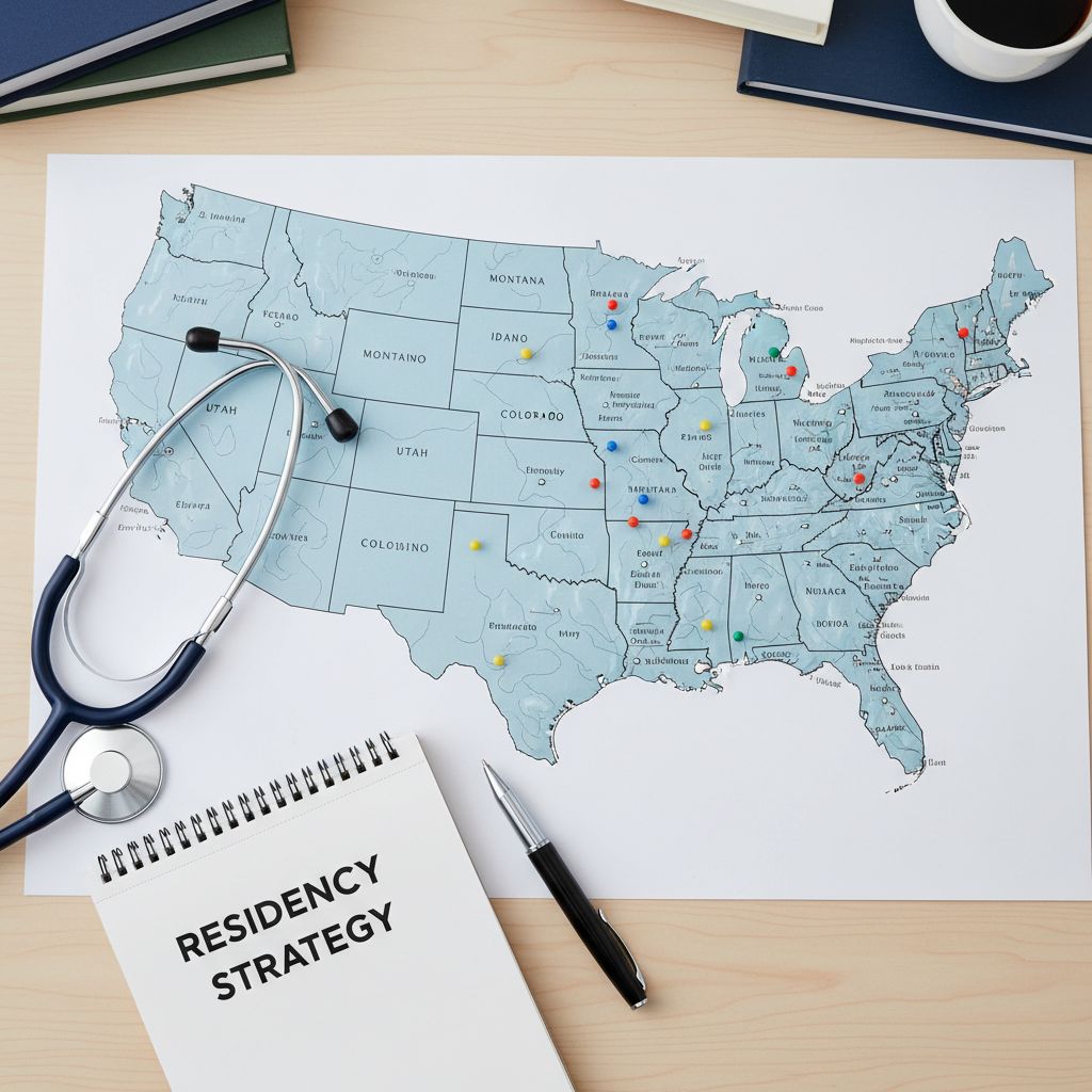 Map of Mountain West states with residency program locations highlighted Map of Mountain West states with residency program locations highlighted - Caribbean medical school residency for Geographic