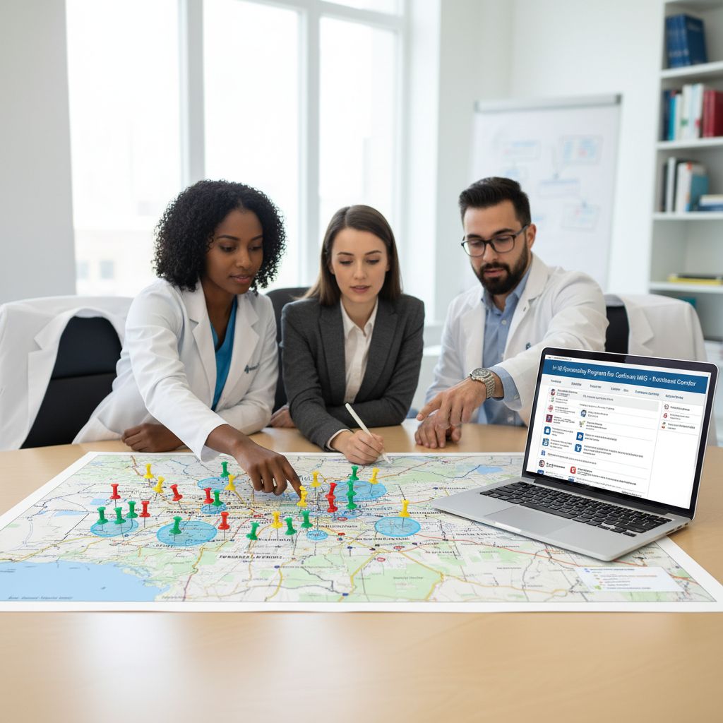 Map of Northeast Corridor showing major teaching hospitals and residency programs Map of Northeast Corridor showing major teaching hospitals and residency programs - Caribbean medical school residency for H-