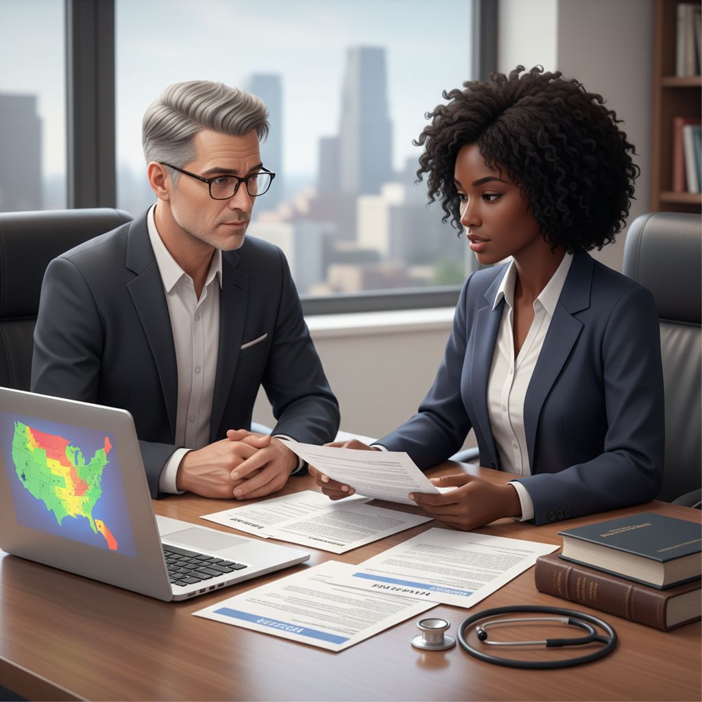 Caribbean IMG with immigration attorney planning residency visa strategy Caribbean IMG with immigration attorney planning residency visa strategy - Caribbean medical school residency for Visa Naviga